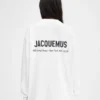 Das New York Address Langarm-T-Shirt Langarm-T-Shirt mit aufgedruckter Adresse und Logo – exklusiv online und in unserem New Yorker Store erhältlich