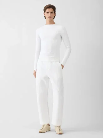 Das Oberteil mit Stehkragen Jacquemus + Nike Langärmliges Oberteil – Zusammenarbeit zwischen Jacquemus und Nike