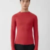 Das Oberteil mit Stehkragen Jacquemus + Nike Langärmliges Oberteil – Zusammenarbeit zwischen Jacquemus und Nike