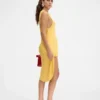 Das Peplo-Minikleid Minikleid mit quadratischem Ausschnitt