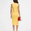 Das Peplo-Minikleid Minikleid mit quadratischem Ausschnitt