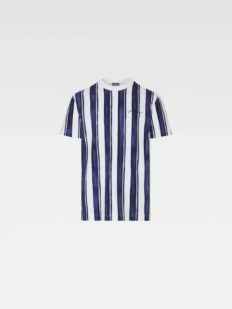 Das Rayures T-Shirt T-Shirt mit kontrastierenden Streifen