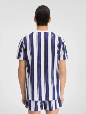 Das Rayures T-Shirt T-Shirt mit kontrastierenden Streifen