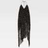 Das Riviera-Kleid Neckholder-Kleid mit Fransen
