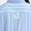 Das Simon-Hemd Gestreiftes Jacquardhemd