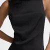 Das Spoglio-Kleid Minimalistisches asymmetrisches Kleid