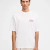 Das Stazione T-Shirt T-Shirt mit Logo-Patch