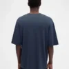Das Stazione T-Shirt T-Shirt mit Logo-Patch