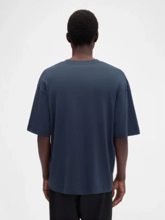 Das Stazione T-Shirt T-Shirt mit Logo-Patch