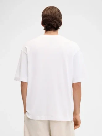 Das Stazione T-Shirt T-Shirt mit Logo-Patch