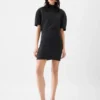 Das Strickkleid Castagna Kurzärmeliges Strickkleid