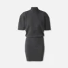 Das Strickkleid Castagna Kurzärmeliges Strickkleid