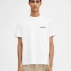 Das T-Shirt mit der Adresse von Los Angeles Kurzärmeliges T-Shirt mit aufgedruckter Adresse und Logo – exklusiv online und in unserem Store in Los Angeles erhältlich