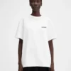 Das T-Shirt mit der Adresse von Los Angeles Kurzärmeliges T-Shirt mit aufgedruckter Adresse und Logo – exklusiv online und in unserem Store in Los Angeles erhältlich