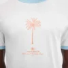 Das T-Shirt „Venice” T-Shirt mit Palmenprint