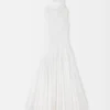 Das Triana-Kleid Ausgestelltes Godet-Kleid
