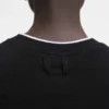 Das Tricot-T-Shirt Asymmetrisches Strick-T-Shirt
