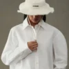Der Artichaut-Bucket-Hat Ausgefranster Expeditionshut