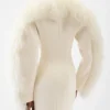 Der Boa-Mantel Shearling-Boa-Mantel