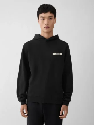 Der Gros Grain Hoodie Hoodie mit Grosgrain-Logo