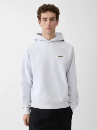 Der Gros Grain Hoodie Hoodie mit Grosgrain-Logo