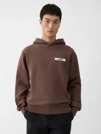 Der Gros Grain Hoodie Hoodie mit Grosgrain-Logo