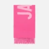 Der Jacquemus-Schal Fringe Logo-Schal