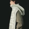 Der Jacquemus-Schal Fringe Logo-Schal