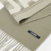 Der Jacquemus-Schal Fringe Logo-Schal