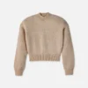 Der JACQUEMUS-Strickpullover mit Logo