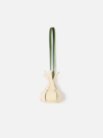Der Knoblauch Origami-Anhänger in Knoblauchform