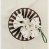 Der Knoblauch Origami-Anhänger in Knoblauchform