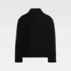 Der kurze Mantel Minimalistische, kastenförmige Jacke