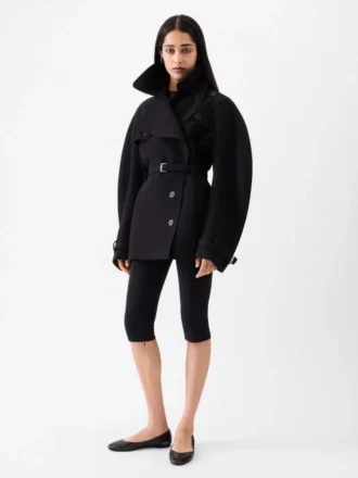 Der kurze Trenchcoat Ovalo Trenchcoat Hourglass