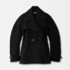 Der kurze Trenchcoat Ovalo Trenchcoat Hourglass