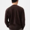 Der Lino Langarm-Strick Jacquard-Strick mit Signatur