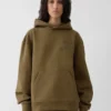 Der Logo-Hoodie Hoodie mit gestickten Logos