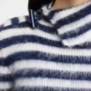 Der Marina-Pullover Gestreifter Mohairpullover