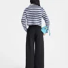 Der Marina-Pullover Gestreifter Mohairpullover