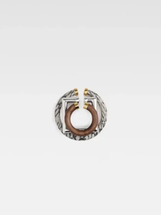 Der Ohrschmuck Trio geometrischer Ohrklemmen