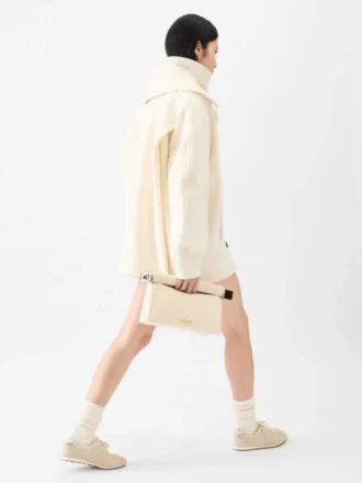 Der Ovalo-Peacoat Runder Peacoat