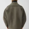 Der Ovalo-Peacoat Runder Peacoat