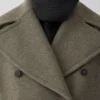 Der Ovalo-Peacoat Runder Peacoat