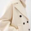 Der Ovalo-Peacoat Runder Peacoat