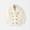 Der Ovalo-Peacoat Runder Peacoat