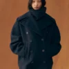 Der Ovalo-Peacoat Runder Peacoat