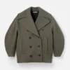 Der Ovalo-Peacoat Runder Peacoat