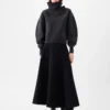 Der Pallone-Strick Pullover mit weitem Rollkragen