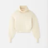 Der Pallone-Strick Pullover mit weitem Rollkragen
