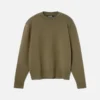 Der Piqué-Pullover Piqué-Strickpullover